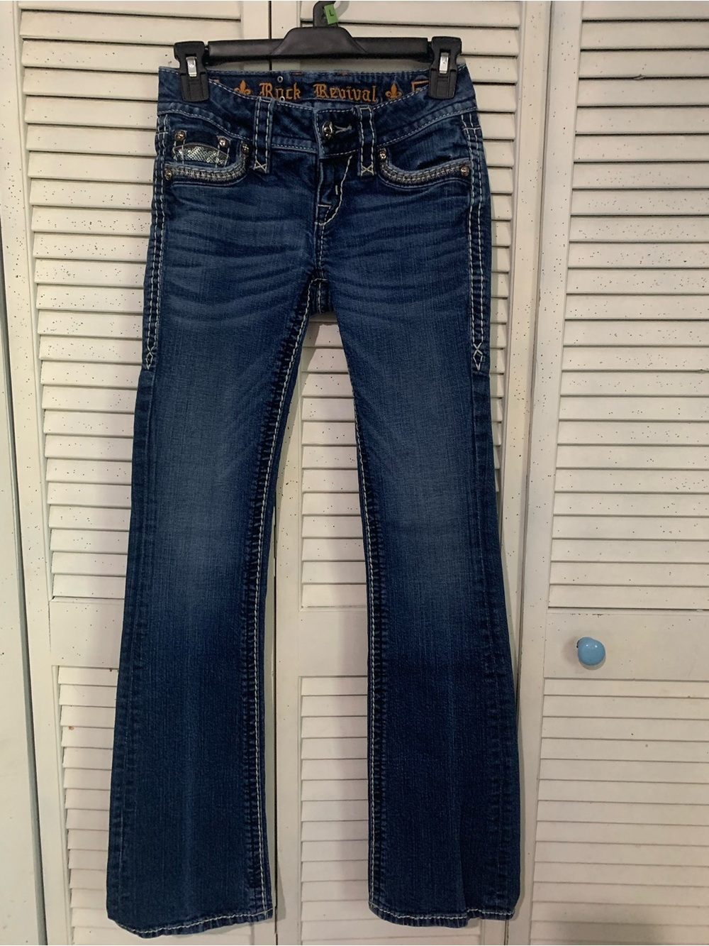 Rock Revival Roux Low Rise Bootcut Jeans